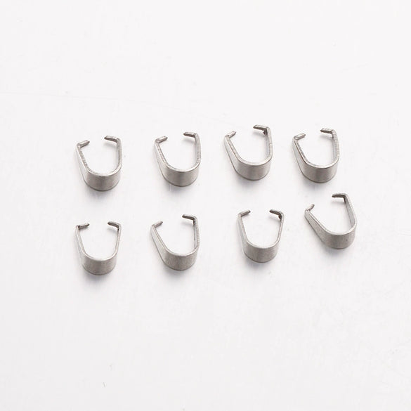 Stainless Steel Melon Buckle Jewelry Accessories Diy Handmade Pendant Button Interface With Electroplating