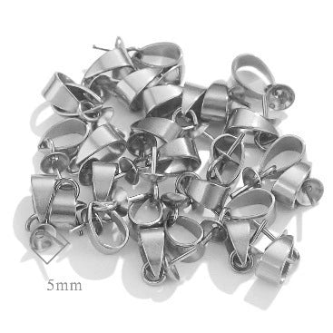 Stainless Steel Melon Buckle Pendant Jewelry Electroplated Gold Handmade Diy Accessories