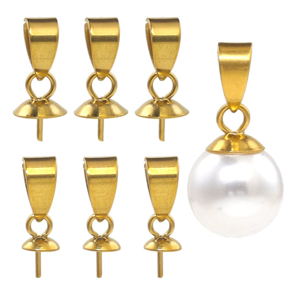 Stainless Steel Melon Shaped Buckle Pendant Jewelry Accessories With Electroplating