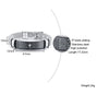 Stainless Steel Mesh Curved Laser Engraved Electroplated Fashion Bracelet