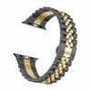 Stainless Steel Metal Watch Strap With Butterfly Buckle For Apple Watch Samsung Huawei Wristband