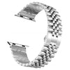 Stainless Steel Metal Watch Strap With Butterfly Buckle For Apple Watch Samsung Huawei Wristband