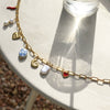 Stainless Steel Metal Women's Waist Chain With Multiple Circles And Lobster Clasp