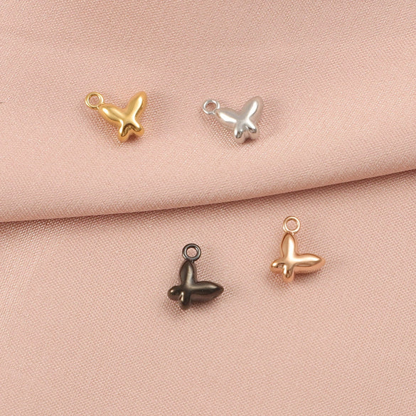 Stainless Steel Mini Electric Throw Pendant Marine Series Shell Whale Cartoon Animal Diy Jewelry Accessories