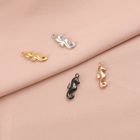 Stainless Steel Mini Electric Throw Pendant Marine Series Shell Whale Cartoon Animal Diy Jewelry Accessories