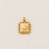 Stainless Steel Mini Elephant Lotus Heart Pendant Necklace Vacuum Plated 18K Gold Color Preservation