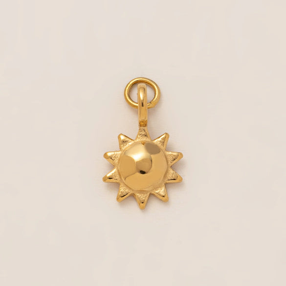 Stainless Steel Mini Elephant Lotus Heart Pendant Necklace Vacuum Plated 18K Gold Color Preservation