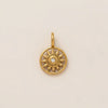 Stainless Steel Mini Elephant Lotus Heart Pendant Necklace Vacuum Plated 18K Gold Color Preservation