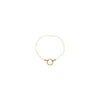 Stainless Steel Mini Elephant Lotus Heart Pendant Necklace Vacuum Plated 18K Gold Color Preservation