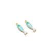 Stainless Steel Minimalist Dripping Oil Small Fish Pendant Necklace Clothing Accessories