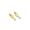 Stainless Steel Minimalist Dripping Oil Small Fish Pendant Necklace Clothing Accessories