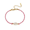 Stainless Steel Minimalist Heart Shape Electroplated Dopamine Bracelet Jewelry For Women