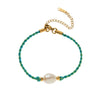 Stainless Steel Minimalist Heart Shape Electroplated Dopamine Bracelet Jewelry For Women