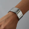 Stainless Steel Minimalist Open Bracelet Electroplating Geometric Jewelry