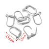 Stainless Steel Minimalist Totem Pattern French Hook Earrings Jewelry With Electroplating