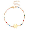 Stainless Steel Minimalist Women's Electroplated Real Gold Bracelet