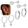 Stainless Steel Minimalist Women's Piercing Jewelry Ear Bone Nails And Cochlear Nails