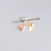 Stainless Steel Mirror Geometric Triangle Jewelry Accessories Diy Beads With Mirror Finish Polishing