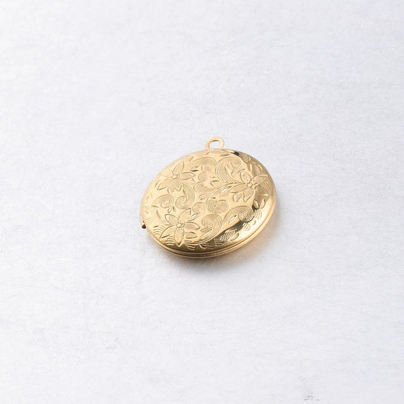 Stainless Steel Mirror Polished Retro Pattern Phase Box Pendant Jewelry Accessories