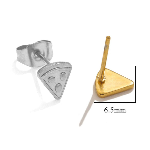 Stainless Steel Multishape Stud Earrings Electroplated Diy Jewelry Accessories