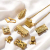 Stainless Steel Multistrand Snap Button Jewelry Accessories For Diy Handmade Bracelet And Necklace Connection Buckle Round Pattern Electroplated