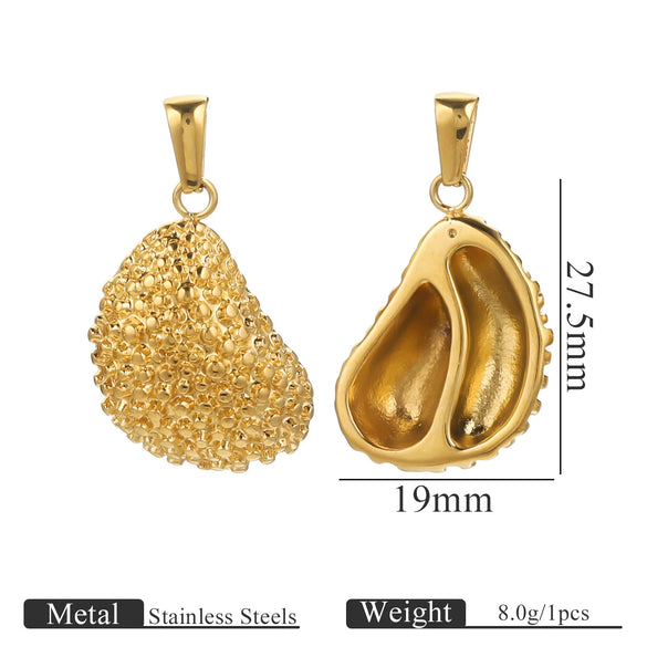 Stainless Steel Multistyle Pendant With Love Drops Bells Pattern Electroplated Diy Accessories