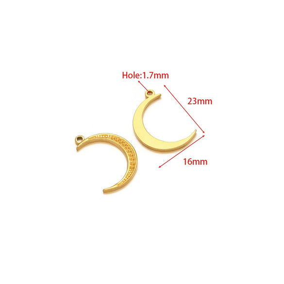 Stainless Steel Natural Geometric Flower Leaf Bow Knot Hollow Sun Jewelry Accessories For Diy Necklace Earrings Bracelet