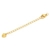 Stainless Steel Natural Style Belt Chain Tail Chain Extension Chain Buckle Lobster Buckle Jewelry Accessories With Electroplating