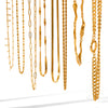 Stainless Steel Necklace Cuban Chain Snake Bone Chain Twist Chain Cross Chain Geometric Electroplated Women's