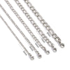 Stainless Steel Nk Chain Cuban Necklace With Geometric Style And Vacuum Colorpreserving Electroplating