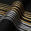 Stainless Steel Nk Chain Necklace Geometric Style Vacuum Resistant Electroplated Gold