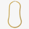 Stainless Steel Nk Embossed Geometric Necklace Unisex Electroplated