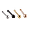 Stainless Steel Nose Ring With Sshaped Lshaped Heart Moon Hollow And Other Shapes Rose Gold Electroplated