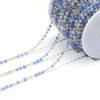 Stainless Steel O Shape Geometric Handmade Electroplated Beads Chain Jewelry Accessories For Necklace Bracelet