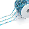 Stainless Steel O Shape Geometric Handmade Electroplated Beads Chain Jewelry Accessories For Necklace Bracelet