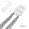 Stainless Steel O Shaped Wave Chain Electroplated And Vacuum Plated For Diy Handmade Accessories