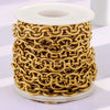 Stainless Steel Ochain Vacuum Multilayer Hip Hop Fashion Jewelry With Hirback Pattern And Electroplating Design