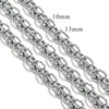 Stainless Steel Ochain Vacuum Multilayer Hip Hop Fashion Jewelry With Hirback Pattern And Electroplating Design