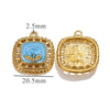 Stainless Steel Oil Drop And Flower Pearls Pendant Necklace Bracelet Accessories
