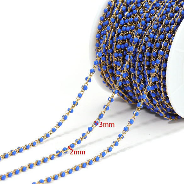 Stainless Steel Oil Drop Chain Jewelry Necklace Chain Accessories For Men And Women
