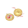 Stainless Steel Oil Drop Flower Geometric Pendant Jewelry Accessories