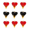 Stainless Steel Oil Drop Heart Pendant Jewelry Accessories For Diy Handmade Earrings Necklace Bracelet