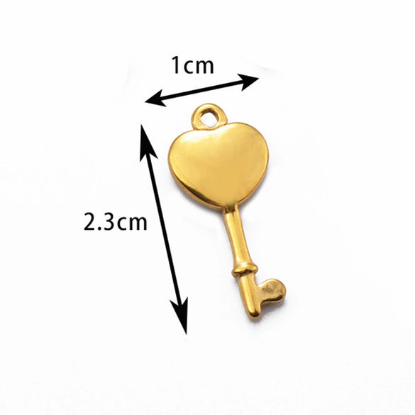 Stainless Steel Oil Pressure Hollow Geometric Pendant Diy Jewelry Accessories With Electroplating
