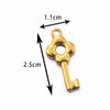 Stainless Steel Oil Pressure Hollow Geometric Pendant Diy Jewelry Accessories With Electroplating