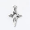 Stainless Steel Oil Pressure Pendant Bow Kt Cat Fourpointed Star 18K Gold Plated Necklace Hanging Ornaments