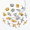 Stainless Steel Oil Pressure Pendant Bow Kt Cat Fourpointed Star 18K Gold Plated Necklace Hanging Ornaments