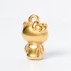Stainless Steel Oil Pressure Pendant Bow Kt Cat Fourpointed Star 18K Gold Plated Necklace Hanging Ornaments
