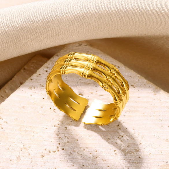 Stainless Steel Oil Pressure Ring Irregular With Crown Heart Shape Letters Numbers Text Electroplated Unisex