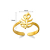 Stainless Steel Oil Pressure Ring Irregular With Crown Heart Shape Letters Numbers Text Electroplated Unisex