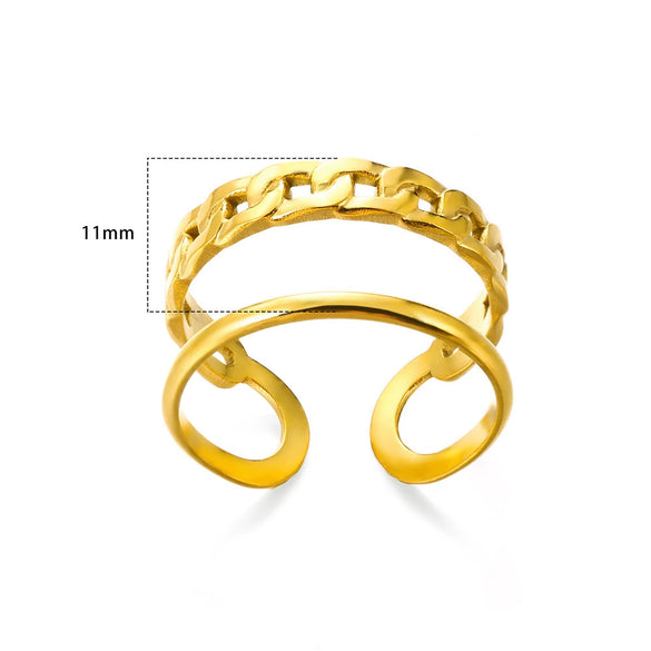 Stainless Steel Oil Pressure Ring Irregular With Crown Heart Shape Letters Numbers Text Electroplated Unisex